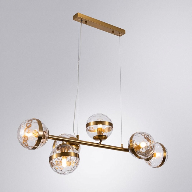 Подвесная люстра Arte Lamp Delacrua A7770SP-6PB Фото № 3