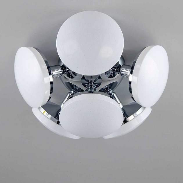 Потолочная светодиодная люстра Citilux Тамбо CL716161Wz Фото № 11