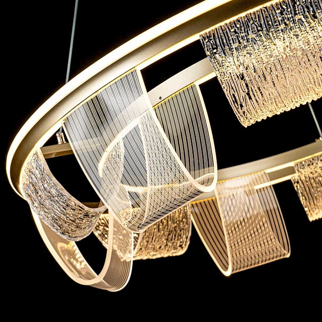Подвесной cветильник LED4U L7706-800 GD Фото № 6