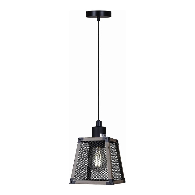 Подвесной светильник Illumico IL1006-1P-05 BK Wood Фото № 1