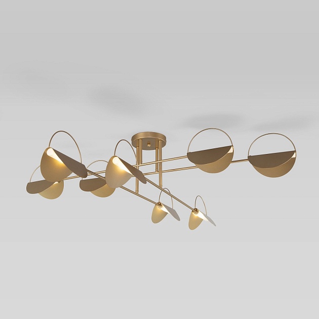 Потолочная люстра Eurosvet Grazia 70148/8 золото изображение 1 Потолочная люстра Eurosvet Grazia 70148/8 золото Фото № 1