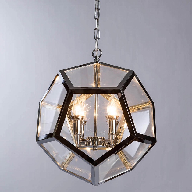 Подвесной светильник Divinare Poliedro 2020/04 SP-4 Фото № 2