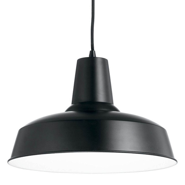 Подвесной светильник Ideal Lux Moby SP1 Nero 093659 Фото № 1