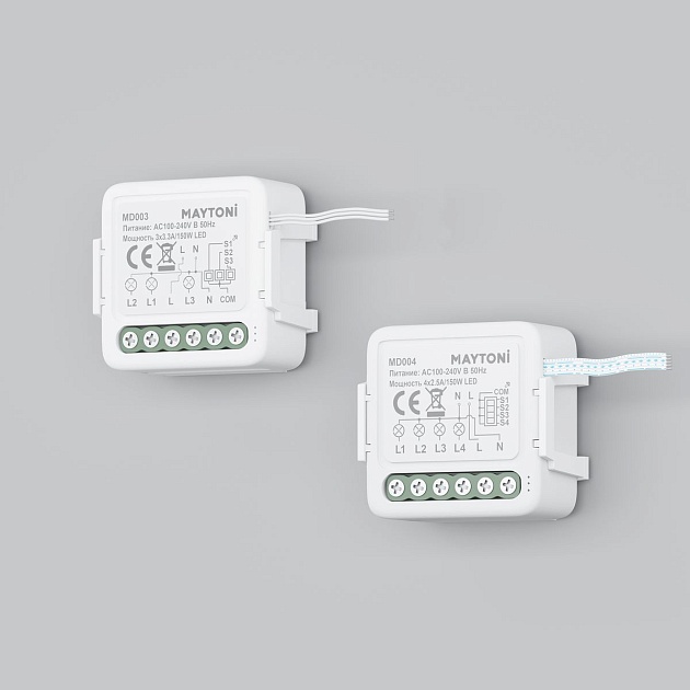 Выключатель четырехканальный Wi-Fi Maytoni Technical MD004 Фото № 6