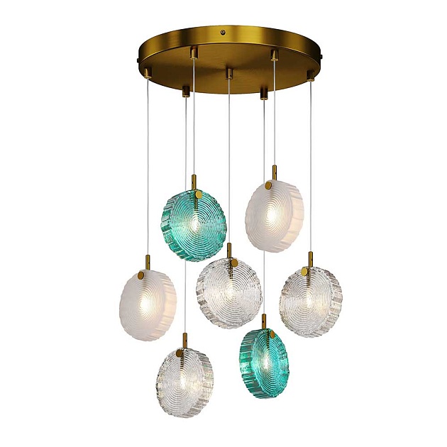Подвесная люстра Maytoni Frozen MOD254PL-07BS Фото № 1