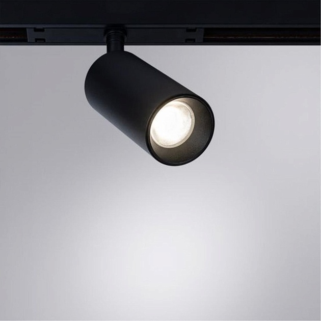 Трековый светодиодный светильник Arte Lamp Optima A7260PL-1BK Фото № 2