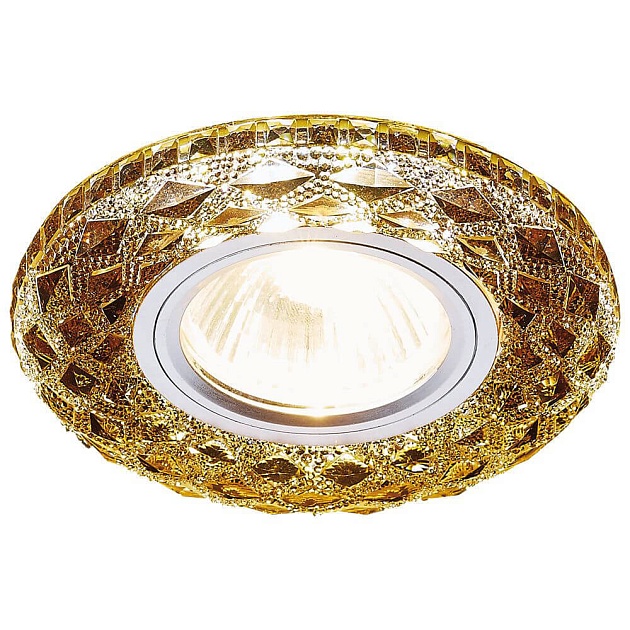 Встраиваемый светодиодный светильник Ambrella light LED S288 BK Фото № 1