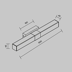 Подсветка для зеркал Maytoni Glanz MIR006WL-L12CH 1