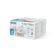 Встраиваемый светодиодный светильник Gauss Elementary Downlight 999420209 1