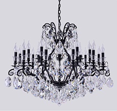 Подвесная люстра Crystal Lux Magnifico SP19 Black/Transparent 4