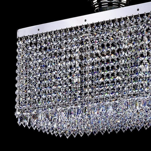 Потолочный светильник Artglass Leandra 250X450 Nickel CE Фото № 2