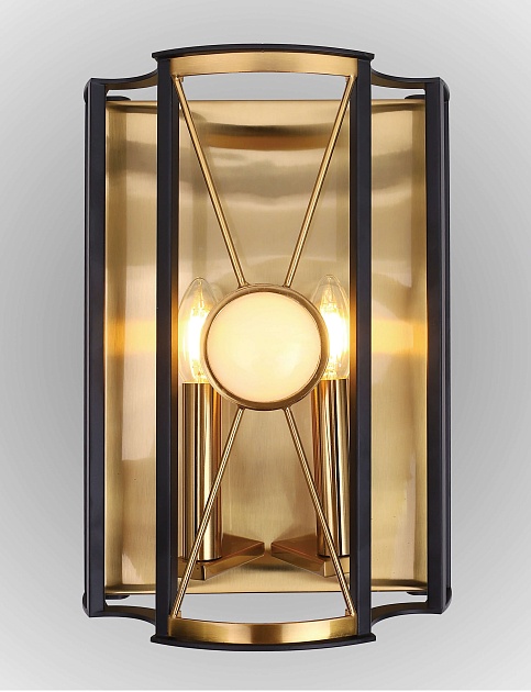 Настенный светильник Crystal Lux Tandem AP2 Gold Фото № 2