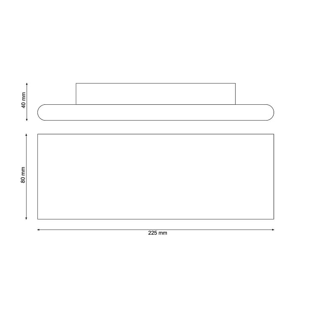Настенный светильник Lucia Tucci Aero W205 Bianco LED Фото № 2