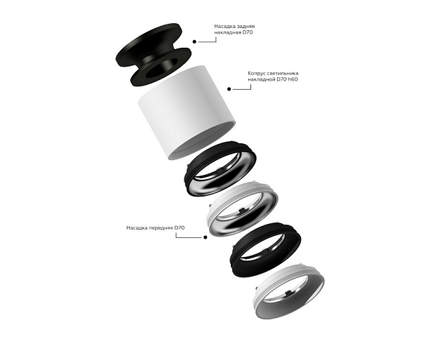 Насадка передняя Ambrella light DIY Spot N7020 Фото № 4