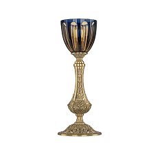 Настольная лампа Bohemia Ivele 71100L/15 FP P1 Amber-Blue/H-1H