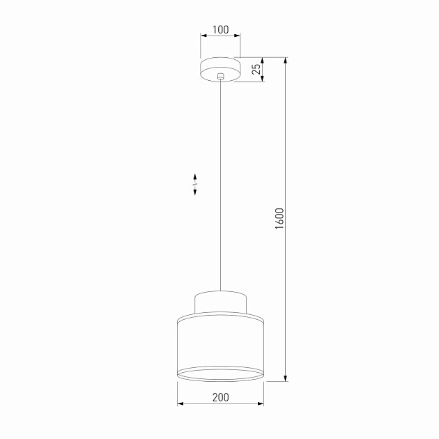 Подвесной светильник TK Lighting 10078 Duo Фото № 2