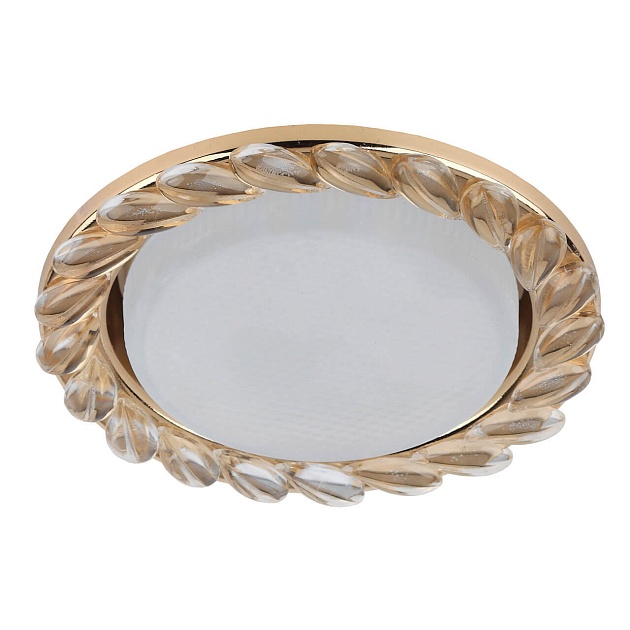 Встраиваемый светильник ЭРА GX53 DK83 GD/WH Б0020571 изображение 1 Встраиваемый светильник ЭРА GX53 DK83 GD/WH Б0020571 Фото № 1