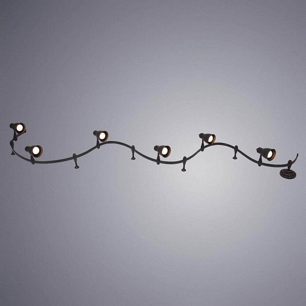 Трековая система Arte Lamp A3058PL-6BK Фото № 2