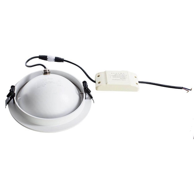 Встраиваемый светодиодный светильник Arte Lamp Studio A3015PL-1WH Фото № 2