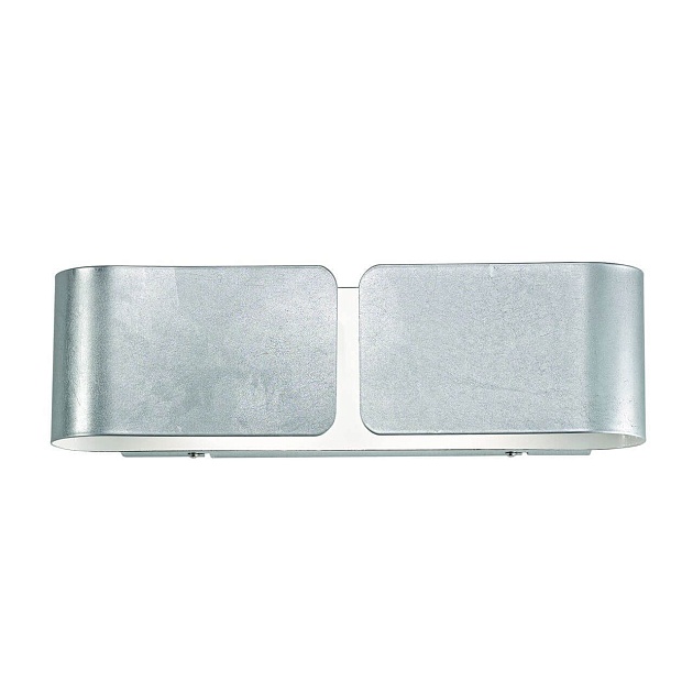 Настенный светильник Ideal Lux Clip AP2 Small Argento 088273 Фото № 1