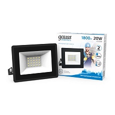Прожектор светодиодный Gauss 20W 613100320 5