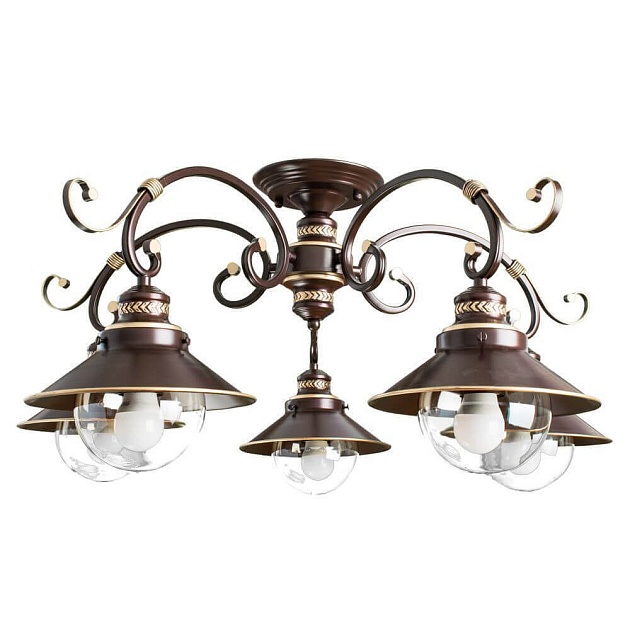 Потолочная люстра Arte Lamp 7 A4577PL-5CK Фото № 2