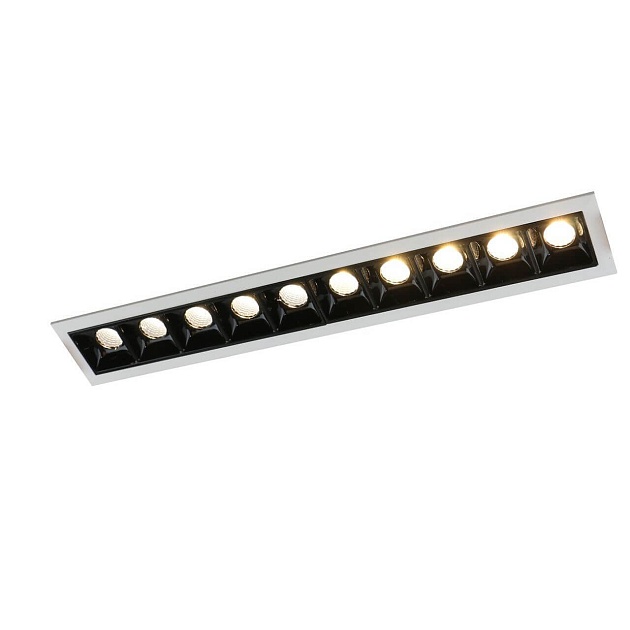 Встраиваемый светодиодный светильник Arte Lamp Grill A3153PL-10BK Фото № 1