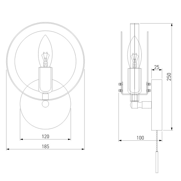 Бра Eurosvet Gallo 70121/1 белый Фото № 3