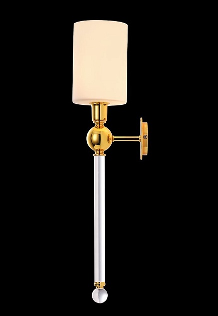 Бра Crystal Lux Mirabella AP1 Gold/White изображение 6 Бра Crystal Lux Mirabella AP1 Gold/White Фото № 6