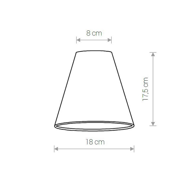 Абажур Nowodvorski Cameleon Cone S 8505 Фото № 2