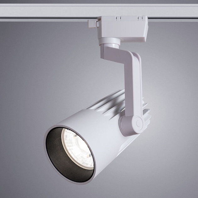 Трековый светильник Arte Lamp Wales A1640PL-1WH Фото № 3