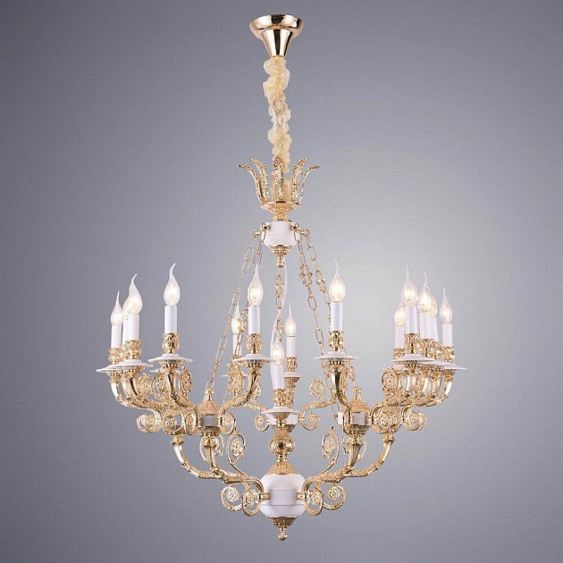 Подвесная люстра Arte Lamp A7024LM-16WG Фото № 2