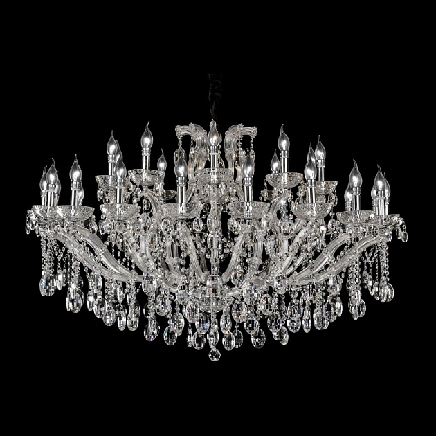 Подвесная люстра Crystal Lux Hollywood SP20+10 Chrome Фото № 4
