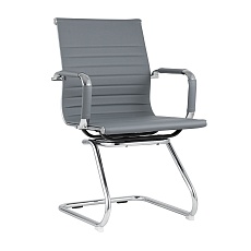 Офисный стул TopChairs Visit серое D-101L grey