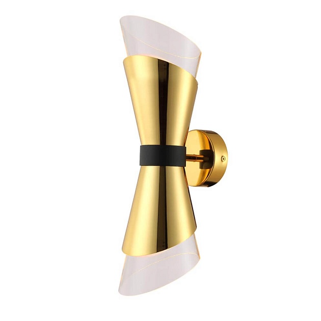 Бра Crystal Lux Gris AP2 Gold Фото № 3