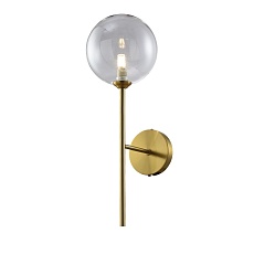Бра Crystal Lux Marzo AP1 Bronze/Transparente 4