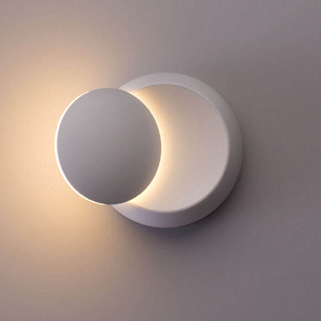 Настенный светодиодный светильник Arte Lamp Eclipse A1421AP-1WH изображение 2 Настенный светодиодный светильник Arte Lamp Eclipse A1421AP-1WH Фото № 2