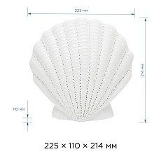 Настольная лампа Apeyron Ракушка с жемчужиной 18-105 1