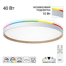 Потолочный светодиодный светильник Citilux Etalon CL750500R