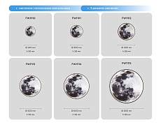 Настенно-потолочный светодиодный светильник Ambrella light Wallers Wall FW11112 2