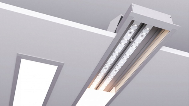 Встраиваемый светодиодный светильник Siled Linea Inner 7370045 Фото № 1