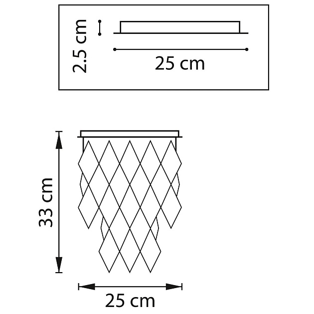 Потолочная люстра Lightstar Limpio 722063 изображение 3 Потолочная люстра Lightstar Limpio 722063 Фото № 3