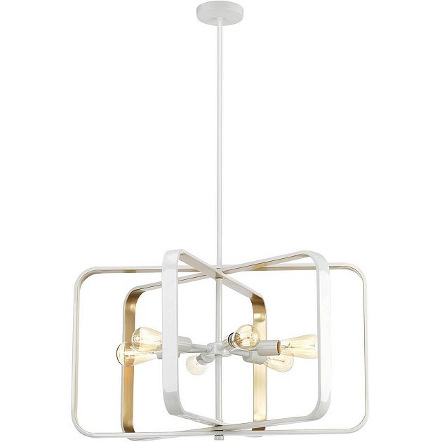 Подвесная люстра Toplight Lois TL1177H-06WH Фото № 1