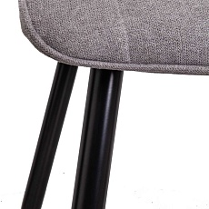 Кухонный стул AksHome Fred светло-серый, ткань 72360 3