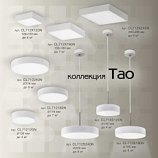 Накладной светодиодный светильник Citilux Тао CL712240N 1