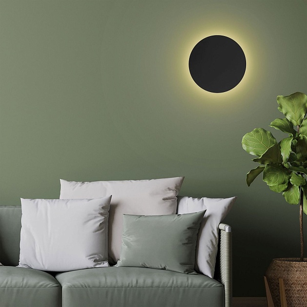Настенный светильник TK Lighting 6013 Luna Black изображение 4 Настенный светильник TK Lighting 6013 Luna Black Фото № 4