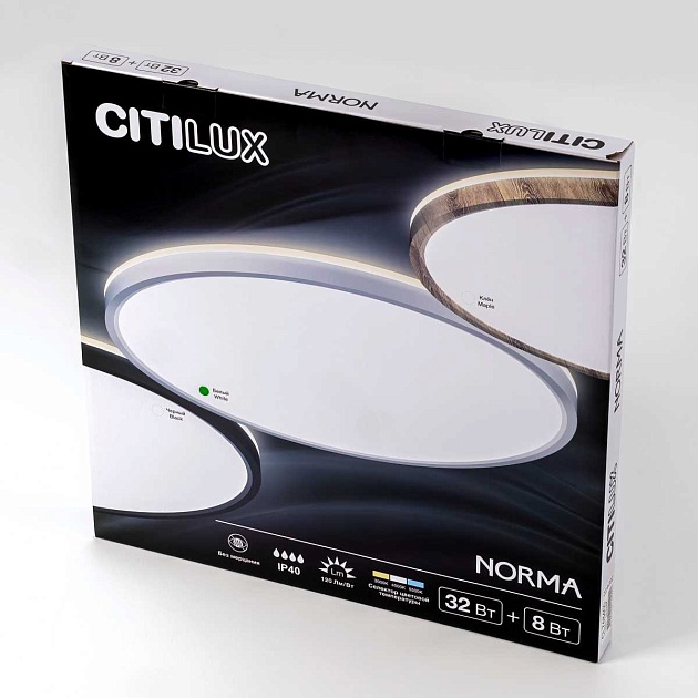 Потолочный светодиодный светильник Citilux Norma CL748400 Фото № 6