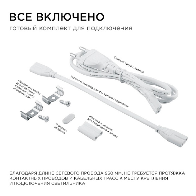 Настенный светодиодный светильник Apeyron 14-51 Фото № 7