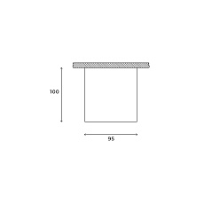 Точечный светильник Hesby Lighting Hesby Flux IP20, 10Вт, GU5.3, черный HSBL_0120 3