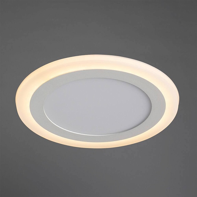 Встраиваемый светодиодный светильник Arte Lamp Rigel A7609PL-2WH изображение 6 Встраиваемый светодиодный светильник Arte Lamp Rigel A7609PL-2WH Фото № 6